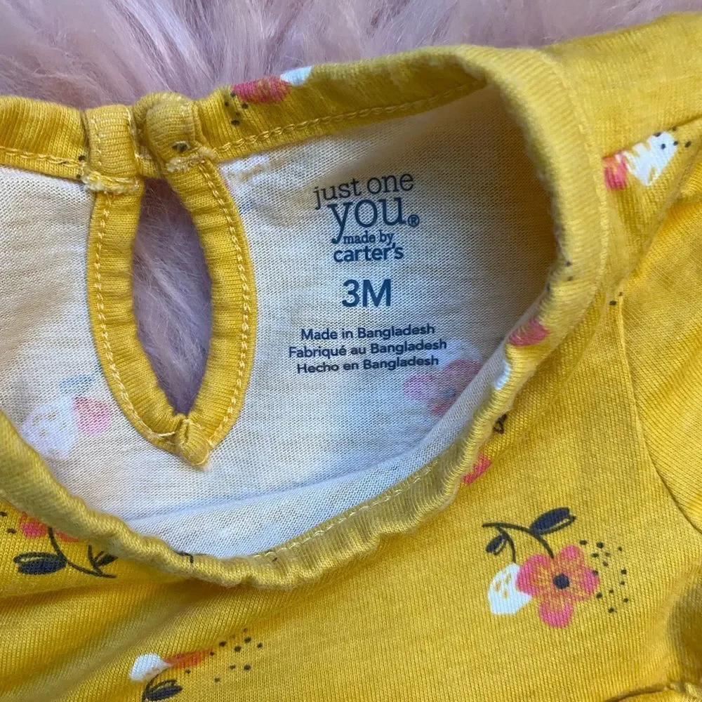 3 Month Girls Carters Long Sleeve Top